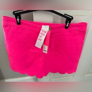 Lilly pulitzer colette skort NWT raz berry sz 12